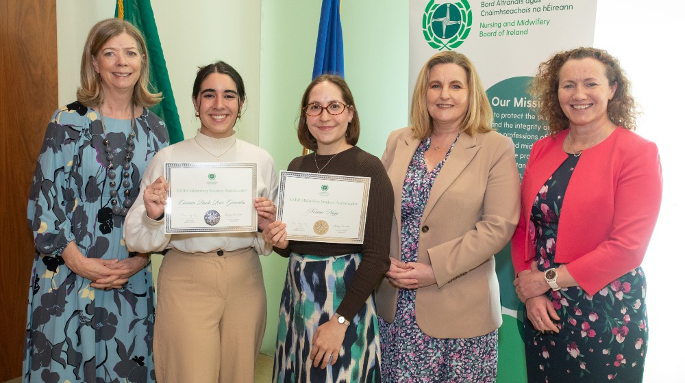 Midwifery Student Ambassadors from Galway