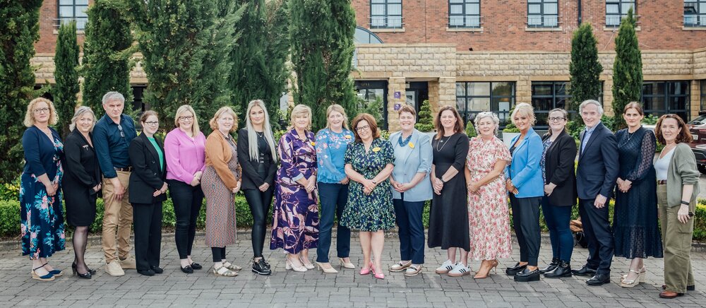 Lorraine Clarke Bishop with conference participants