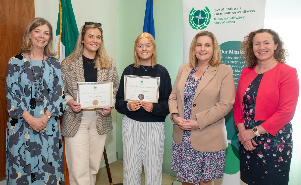 Midwifery Student Ambassadors from Dundalk
