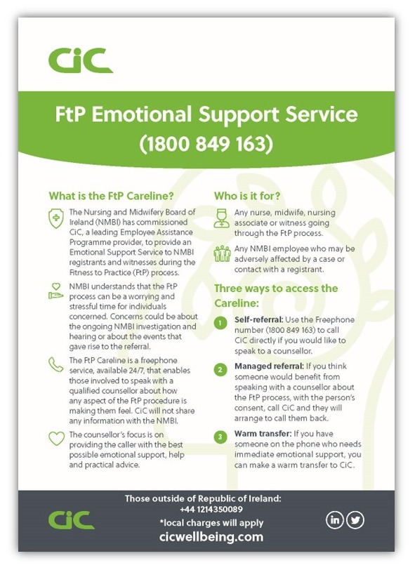 FTP emotional support service