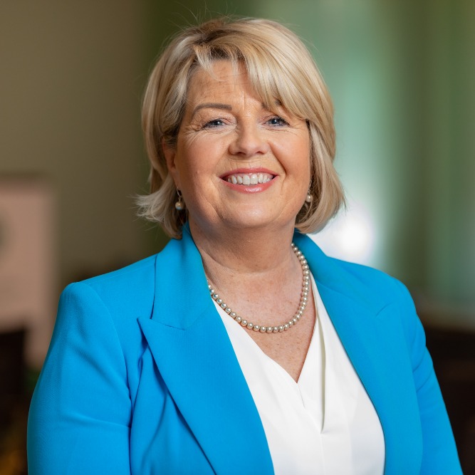 Board President, Louise Kavanagh McBride