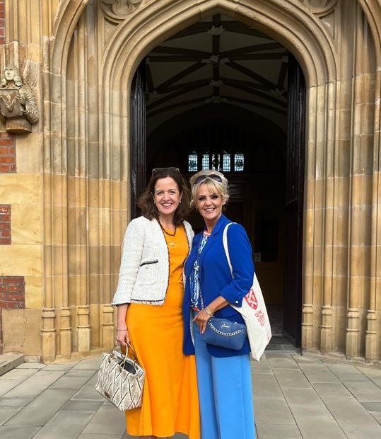 Pictured (L to R): Mary Devane and Lorraine Clarke-Bishop