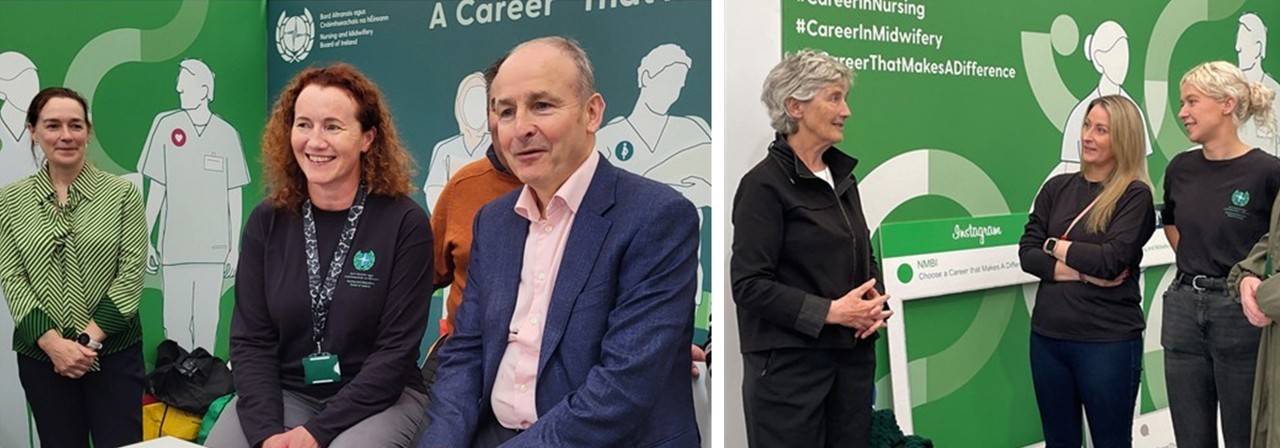 Taoiseach Miche&aacute;l Martin and President Catherine Connolly