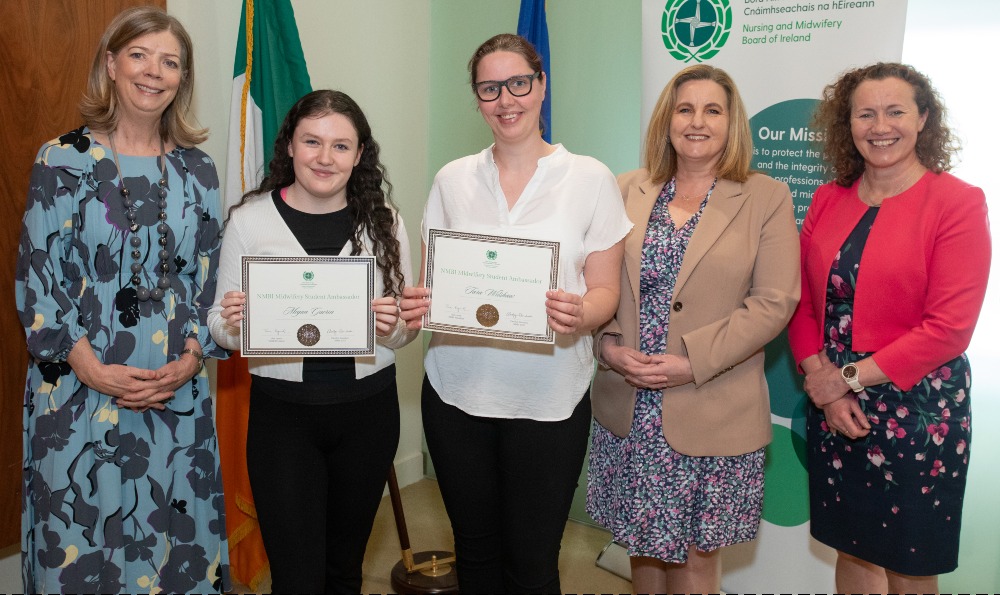 Midwifery Student Ambassadors from University of Limerick