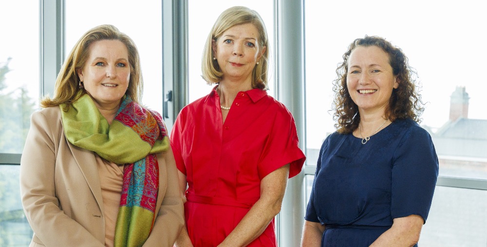 Carolyn Donohoe, Áine Lynch and Dr Karn Cliffe