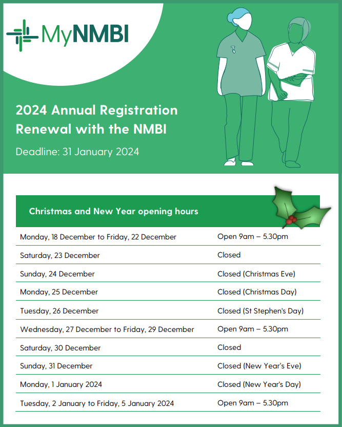 Christmas and New Year opening times