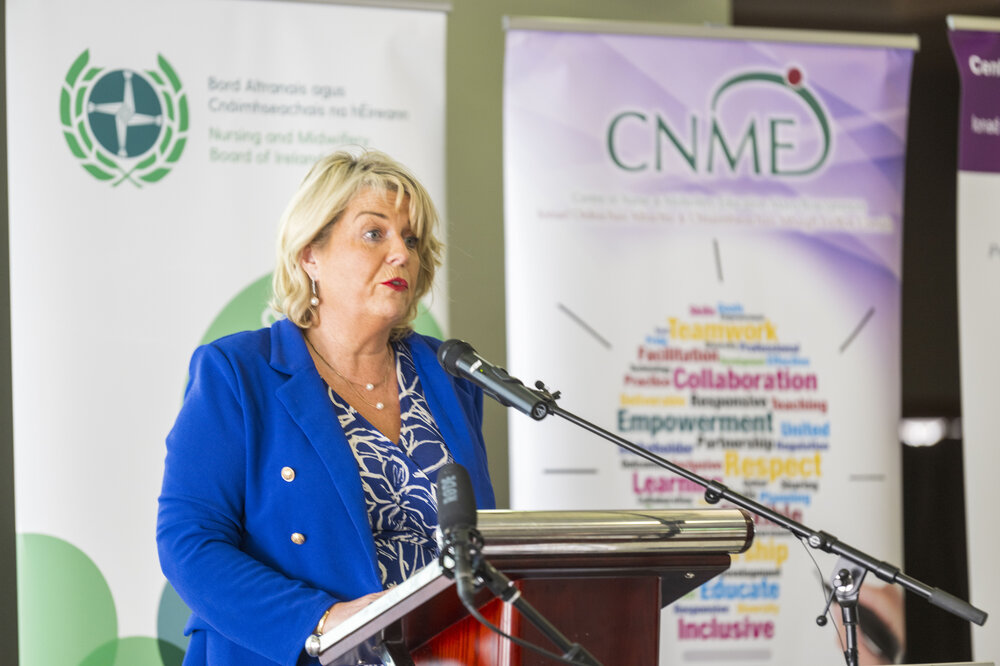Dr Louise Kavanagh McBride, President, NMBI