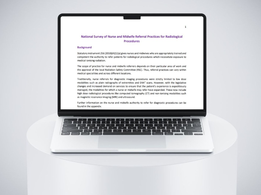 Findings from the National Nurse/Midwife Referral for Radiological Procedures Survey