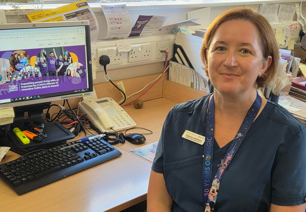 Clinical Nurse Specialist, Siobhan McMahon at Our Lady of Lourdes Hospital, Drogheda
