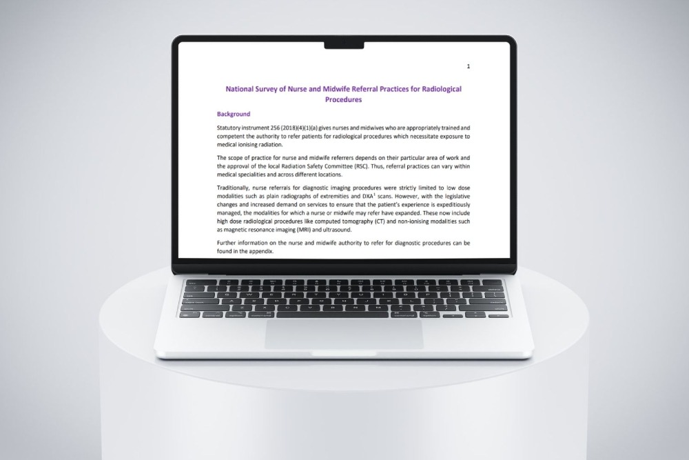 Findings from the National Nurse/Midwife Referral for Radiological Procedures Survey